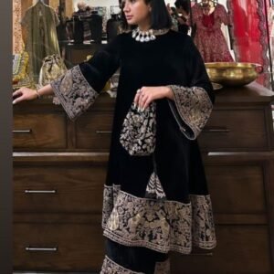 Elegant Embroidery Frock