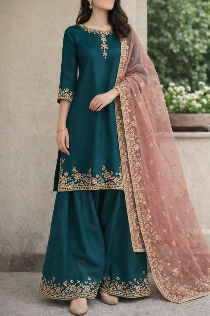 Beautiful ✨ Elegent 🎗️ Pakistani dress💫