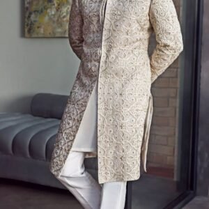 Elegant Embroidery Sherwani Kurta